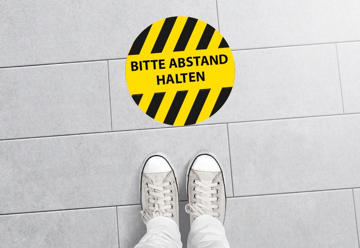 Abstand halten